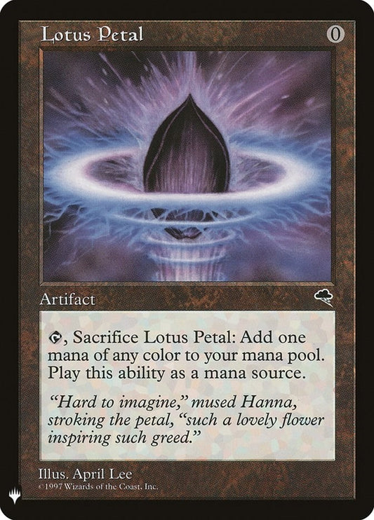 Image for Lotus Petal (284) (The List Reprints) - Magic: The Gathering