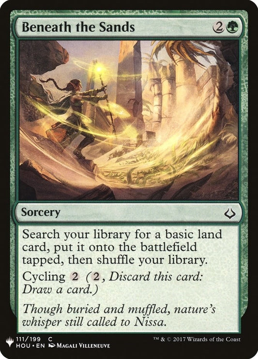 Image for Beneath the Sands (111) (The List Reprints) - Magic: The Gathering