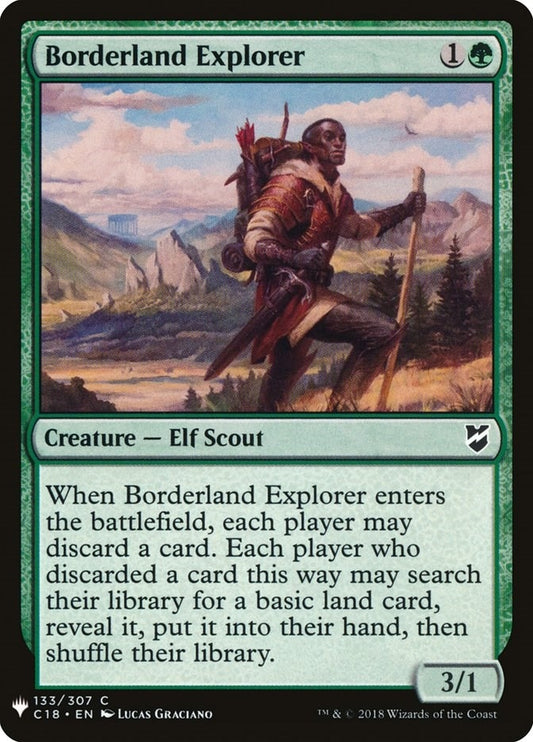 Image for Borderland Explorer (133) (The List Reprints) - Magic: The Gathering