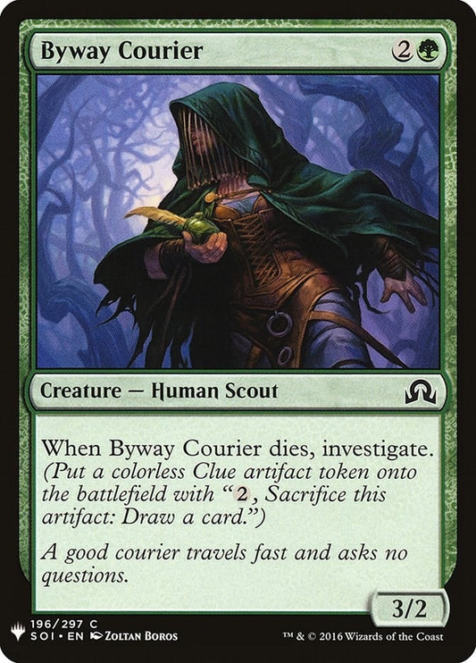 Image for Byway Courier (196) (The List Reprints) - Magic: The Gathering