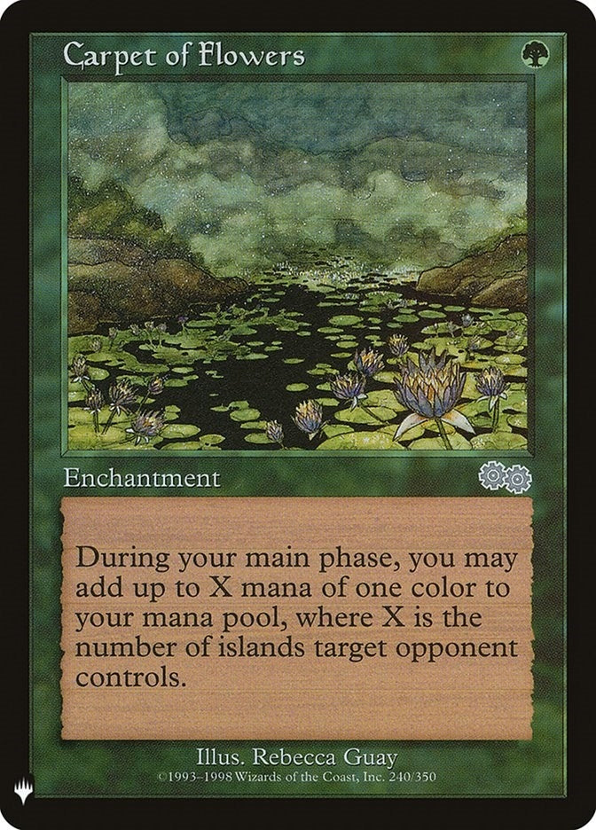 Image for Carpet of Flowers (240) (The List Reprints) - Magic: The Gathering
