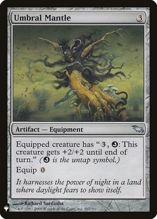 Image for Umbral Mantle (267) (The List Reprints) - Magic: The Gathering