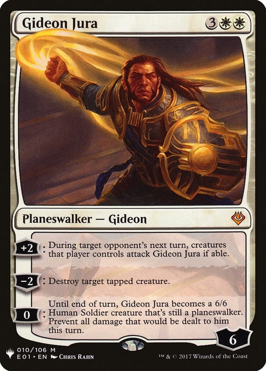Image for Gideon Jura (010/106) (The List Reprints) - Magic: The Gathering