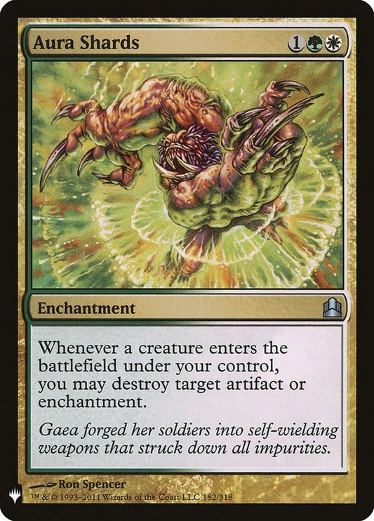 Image for Aura Shards (CMD) (182) (The List Reprints) - Magic: The Gathering