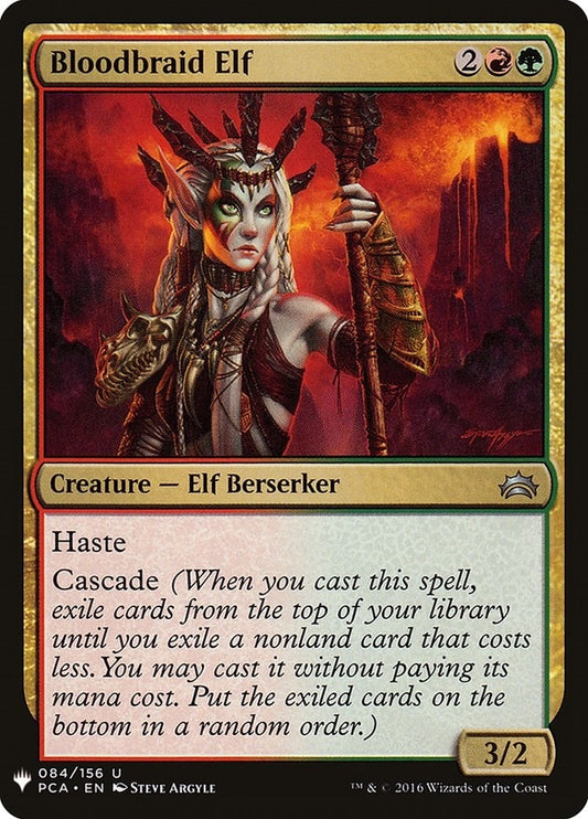Image for Bloodbraid Elf (84) (The List Reprints) - Magic: The Gathering