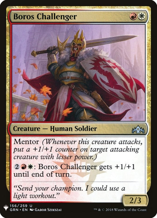 Image for Boros Challenger (156) (The List Reprints) - Magic: The Gathering