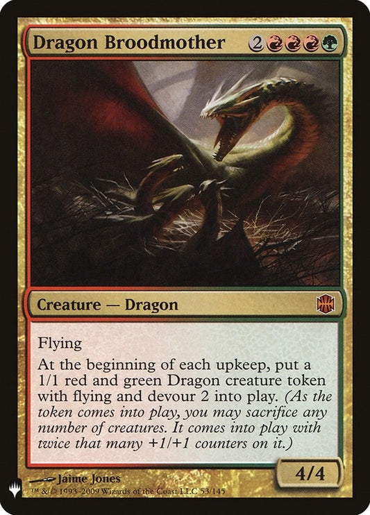 Image for Dragon Broodmother (53) (The List Reprints) - Magic: The Gathering