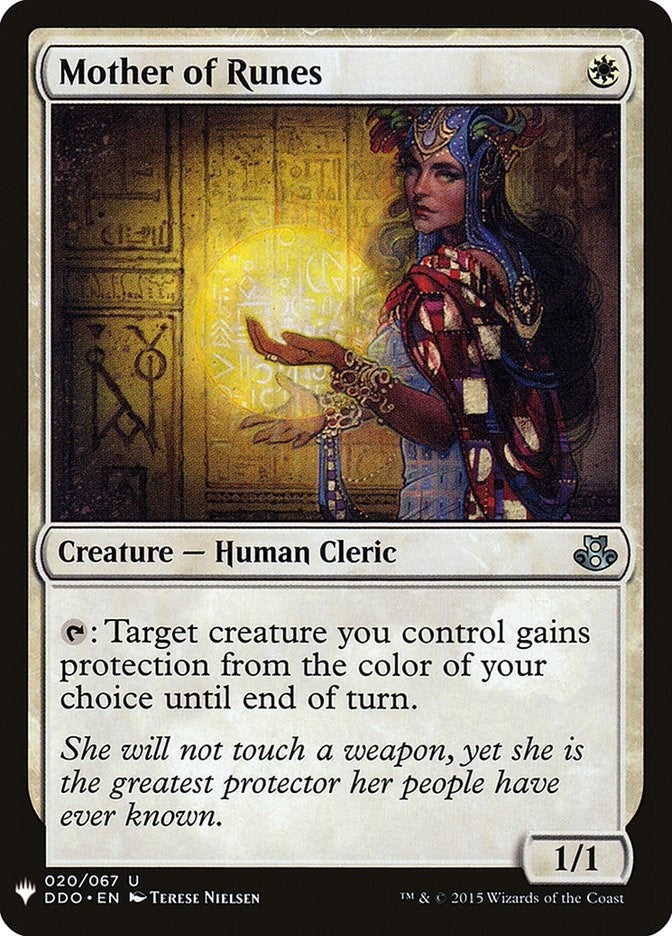 Image for Mother of Runes (DDO) (20) (The List Reprints) - Magic: The Gathering
