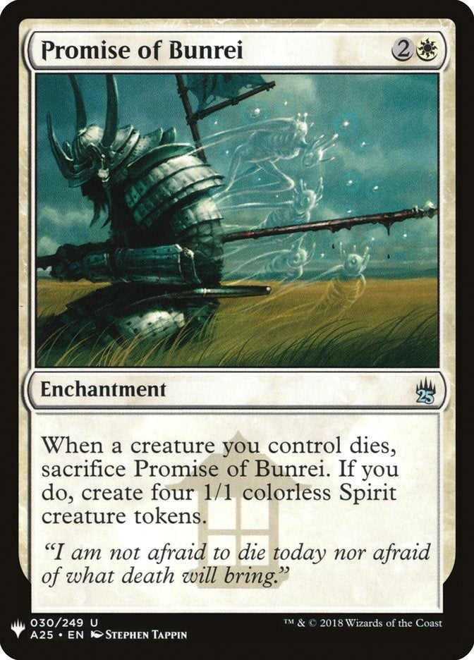 Image for Promise of Bunrei (30) (The List Reprints) - Magic: The Gathering