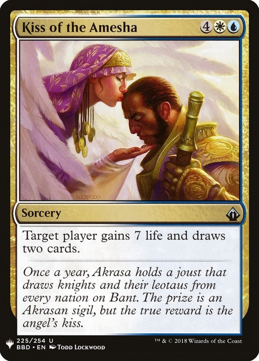 Image for Kiss of the Amesha (225) (The List Reprints) - Magic: The Gathering