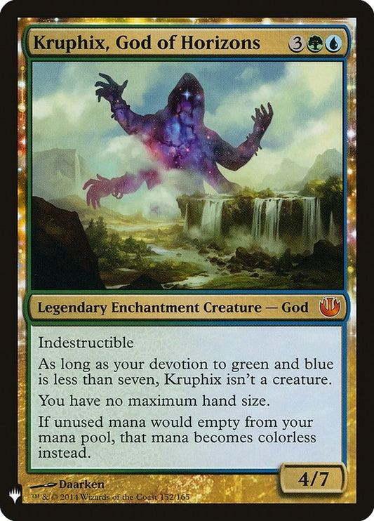 Image for Kruphix, God of Horizons (152) (The List Reprints) - Magic: The Gathering
