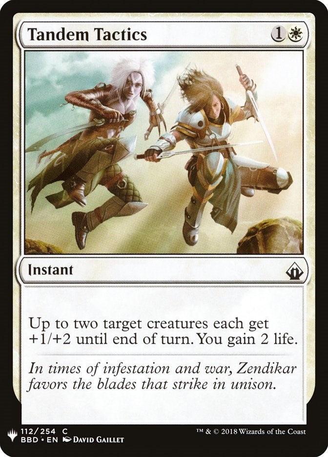 Image for Tandem Tactics (112) (The List Reprints) - Magic: The Gathering