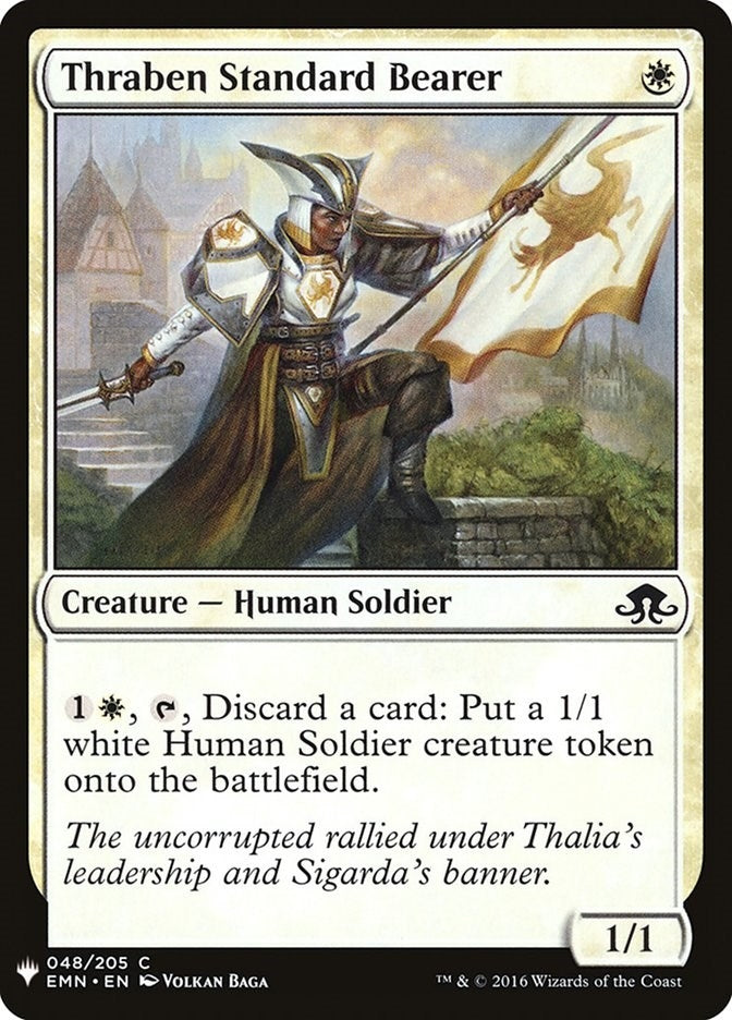 Image for Thraben Standard Bearer (48) (The List Reprints) - Magic: The Gathering