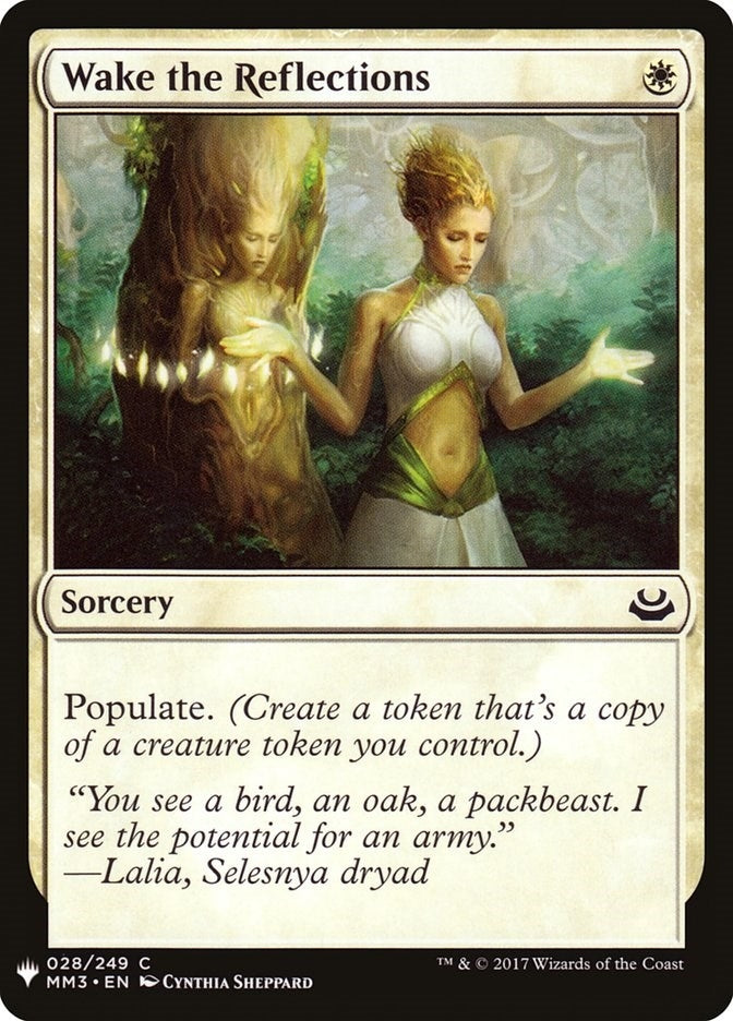 Image for Wake the Reflections (28) (The List Reprints) - Magic: The Gathering