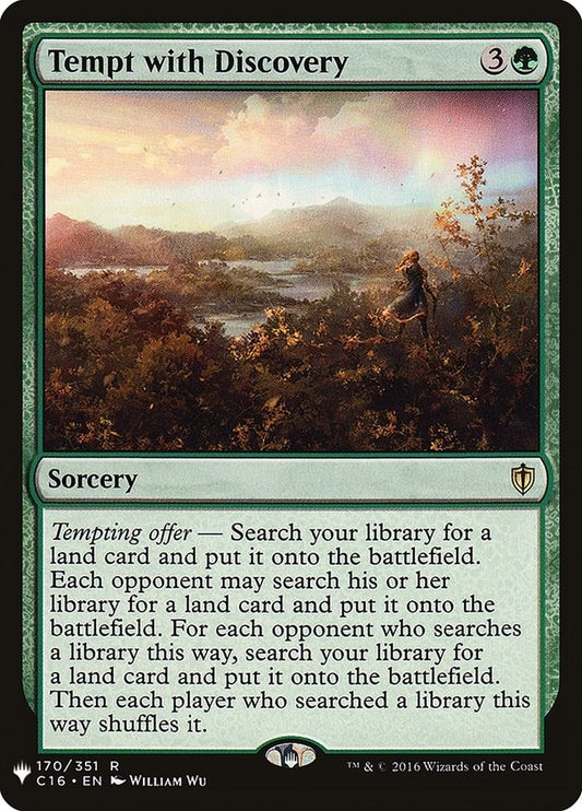 Image for Tempt with Discovery (170) (The List Reprints) - Magic: The Gathering