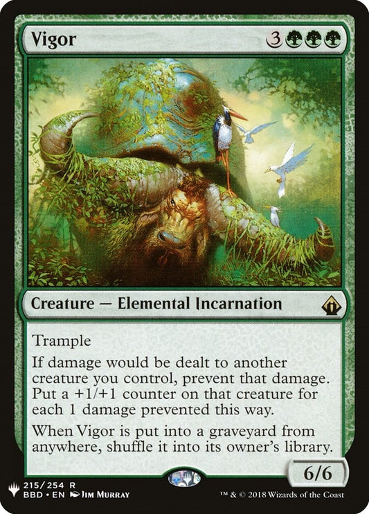 Image for Vigor (215) (The List Reprints) - Magic: The Gathering