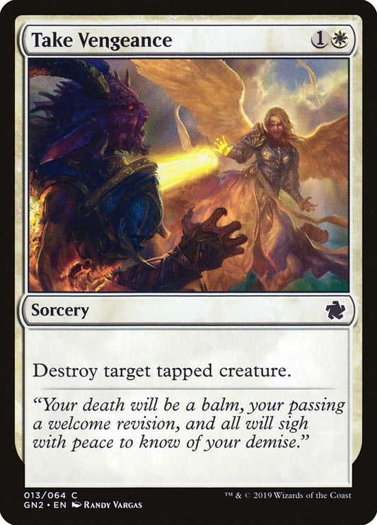 Image for Take Vengeance (13) (Magic Game Night 2019) - Magic: The Gathering