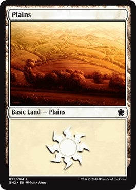 Image for Plains (055) (55) (Magic Game Night 2019) - Magic: The Gathering