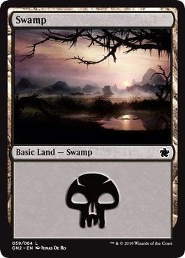 Image for Swamp (059) (59) (Magic Game Night 2019) - Magic: The Gathering