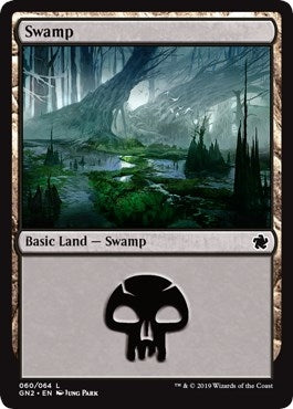 Image for Swamp (060) (60) (Magic Game Night 2019) - Magic: The Gathering