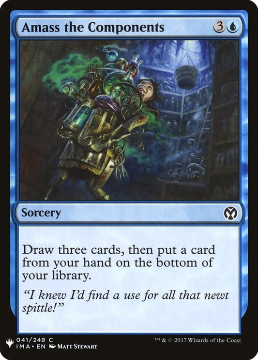 Image for Amass the Components (41) (The List Reprints) - Magic: The Gathering
