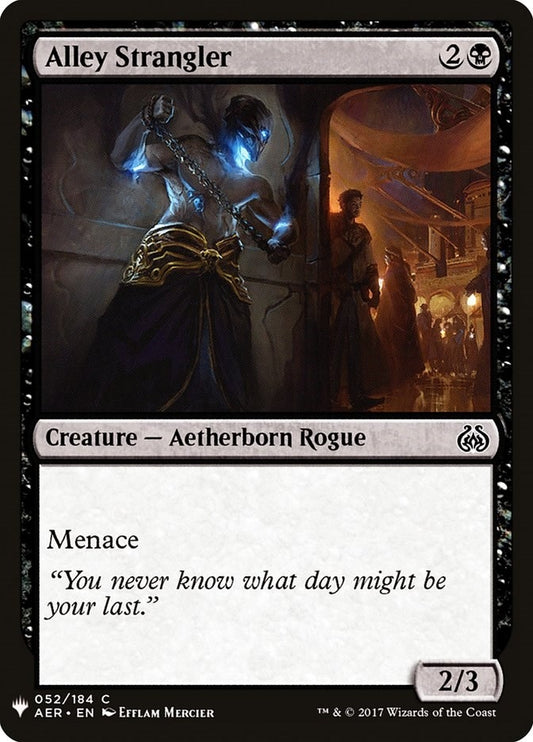 Image for Alley Strangler (52) (The List Reprints) - Magic: The Gathering