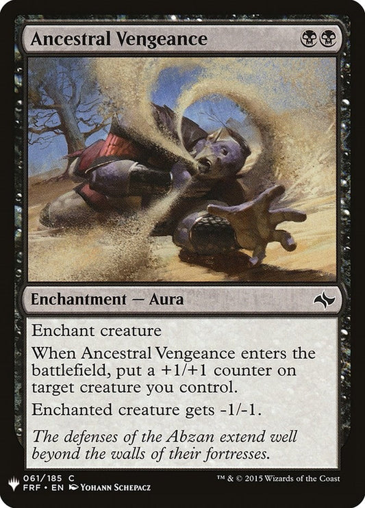 Image for Ancestral Vengeance (61) (The List Reprints) - Magic: The Gathering