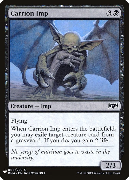 Image for Carrion Imp (66) (The List Reprints) - Magic: The Gathering