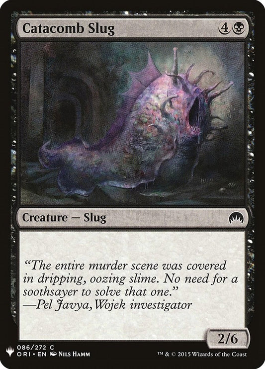 Image for Catacomb Slug (86) (The List Reprints) - Magic: The Gathering