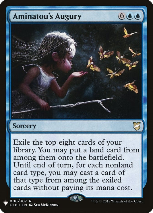 Image for Aminatou's Augury (6) (The List Reprints) - Magic: The Gathering