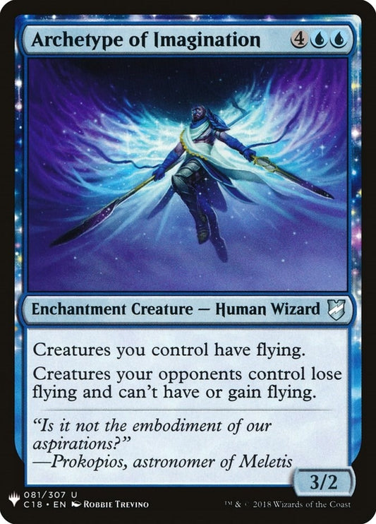 Image for Archetype of Imagination (81) (The List Reprints) - Magic: The Gathering
