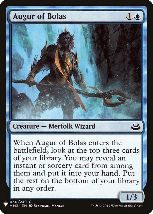 Image for Augur of Bolas (30) (The List Reprints) - Magic: The Gathering