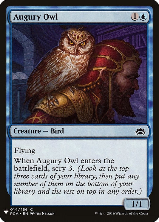 Image for Augury Owl (14) (The List Reprints) - Magic: The Gathering