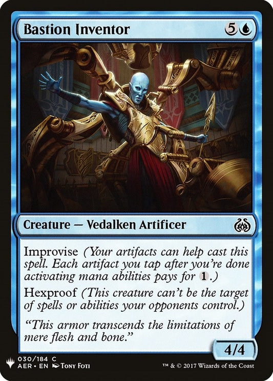Image for Bastion Inventor (30) (The List Reprints) - Magic: The Gathering