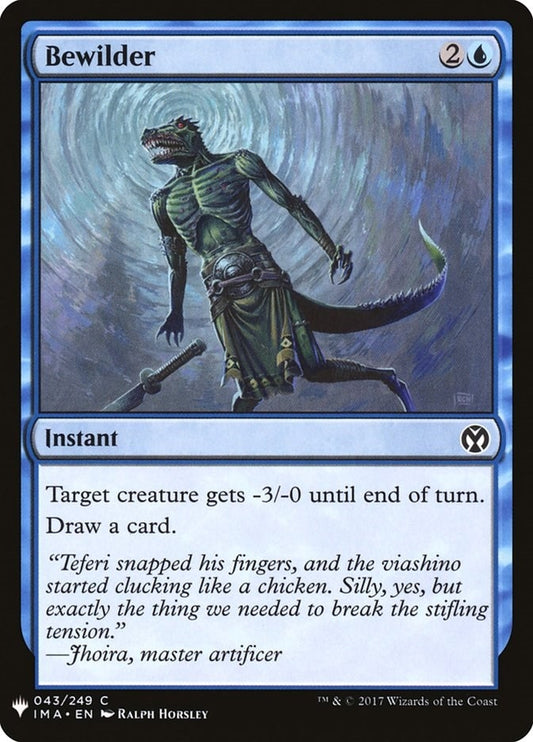 Image for Bewilder (43) (The List Reprints) - Magic: The Gathering
