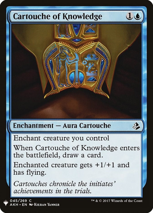 Image for Cartouche of Knowledge (45) (The List Reprints) - Magic: The Gathering