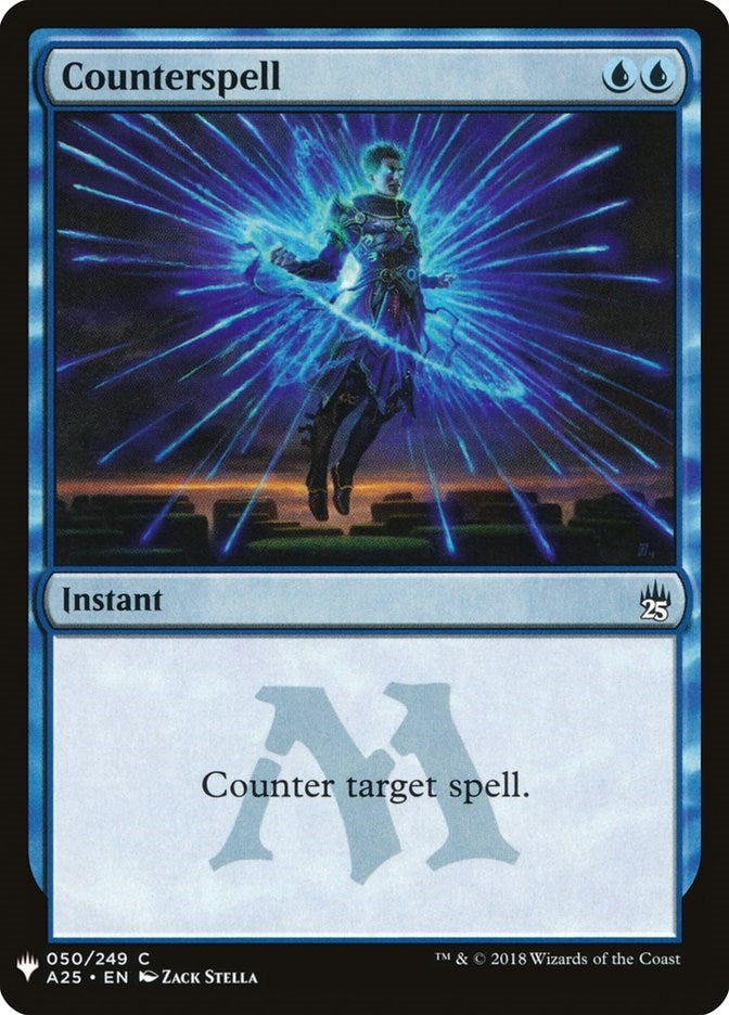 Image for Counterspell (A25) (50) (The List Reprints) - Magic: The Gathering