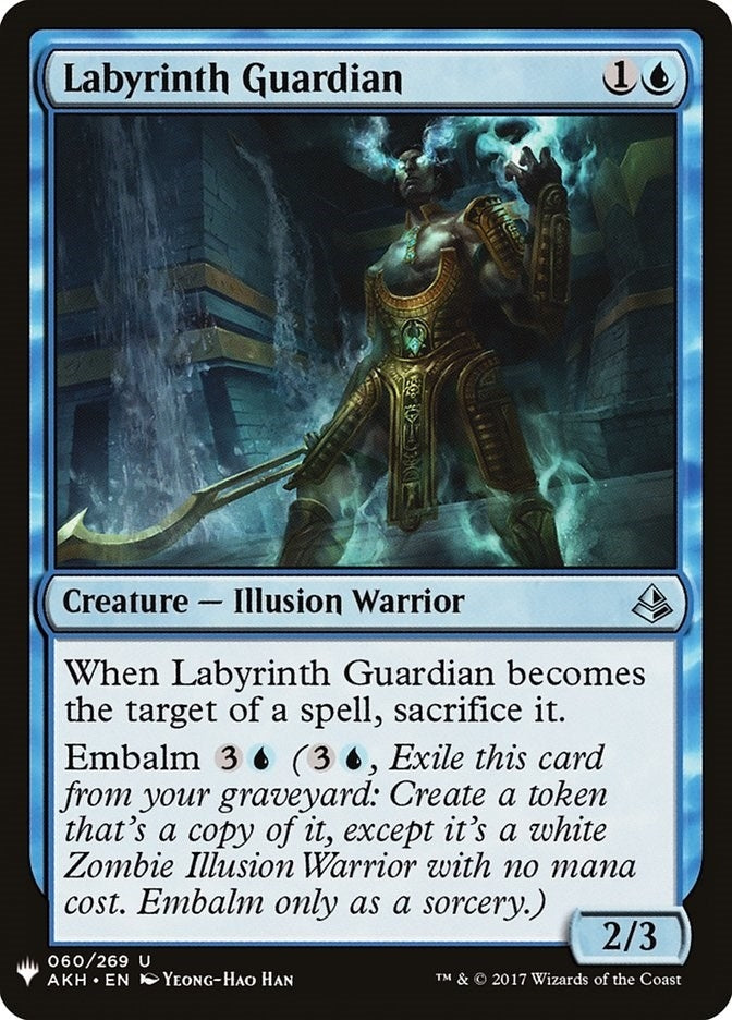 Image for Labyrinth Guardian (60) (The List Reprints) - Magic: The Gathering