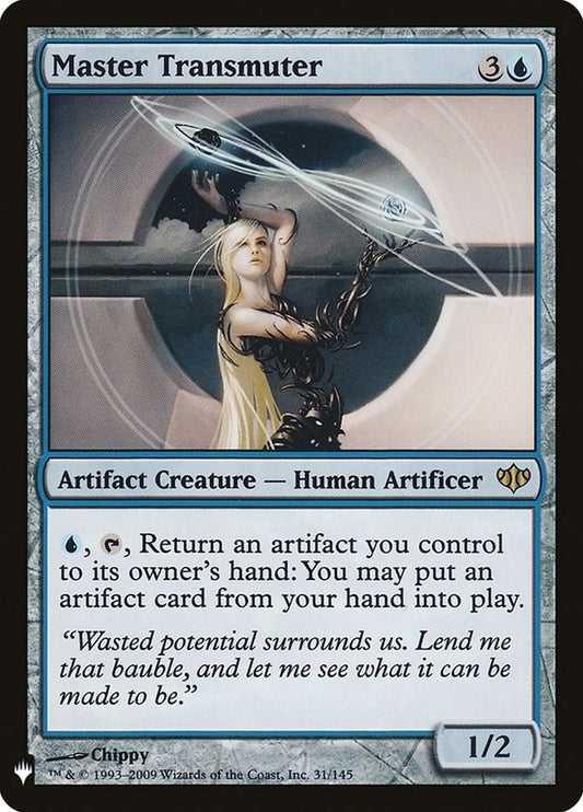 Image for Master Transmuter (31/145) (The List Reprints) - Magic: The Gathering