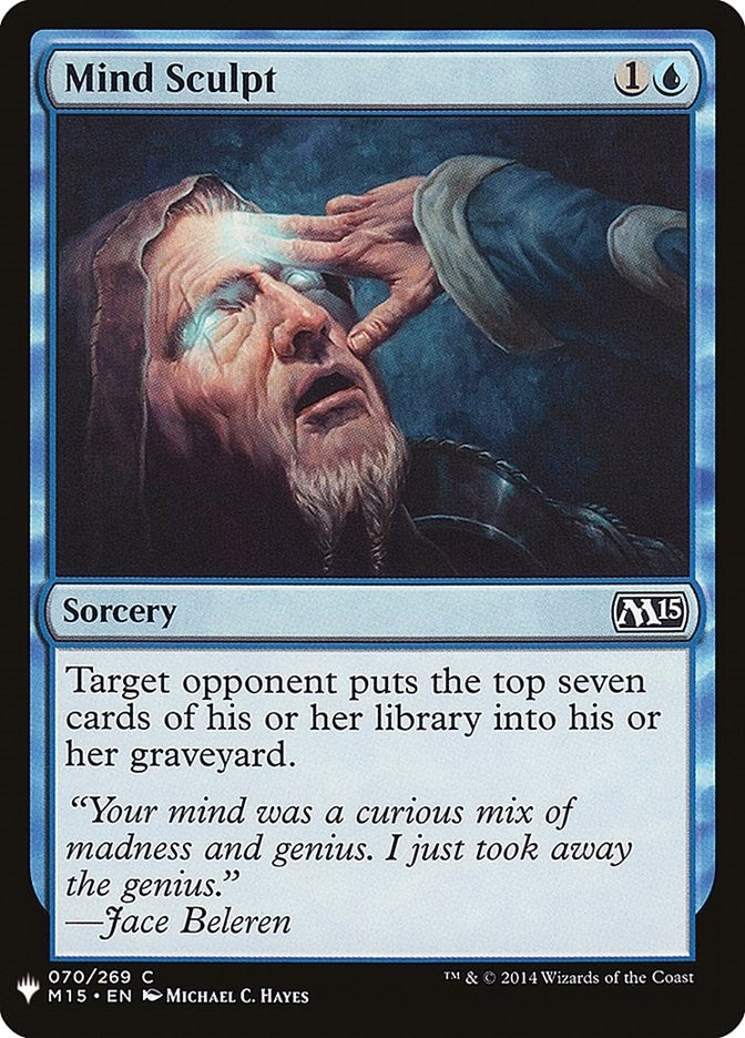 Image for Mind Sculpt (70) (The List Reprints) - Magic: The Gathering