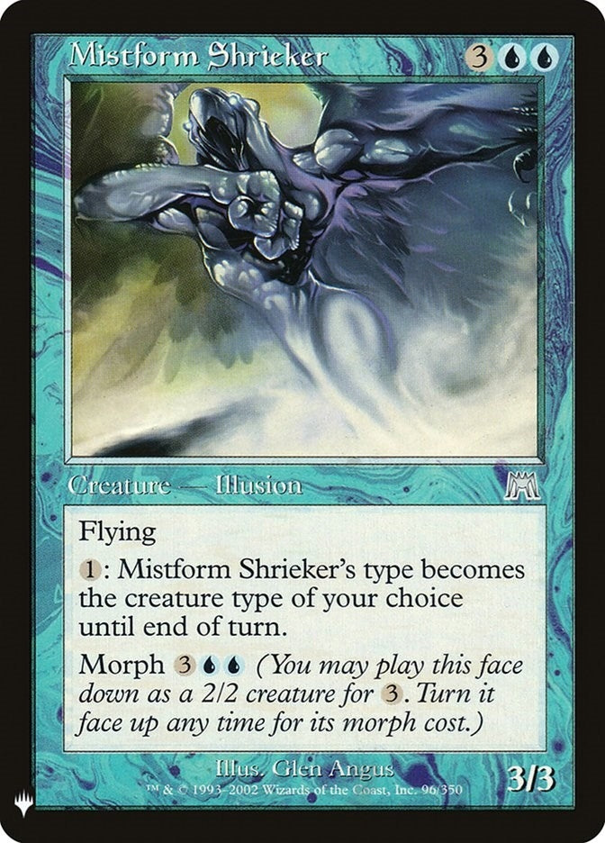 Image for Mistform Shrieker (96) (The List Reprints) - Magic: The Gathering