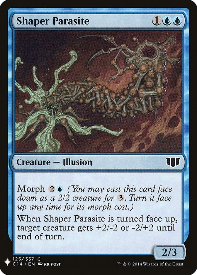 Image for Shaper Parasite (125) (The List Reprints) - Magic: The Gathering