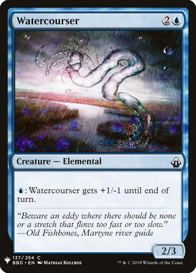 Image for Watercourser (137) (The List Reprints) - Magic: The Gathering
