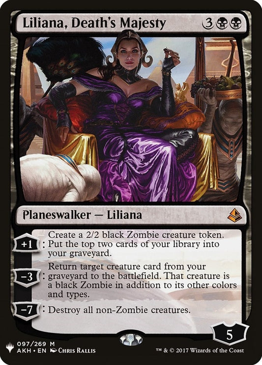 Image for Liliana, Death's Majesty (097/269) (The List Reprints) - Magic: The Gathering