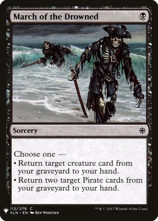 Image for March of the Drowned (112) (The List Reprints) - Magic: The Gathering