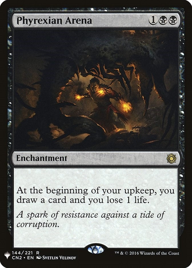 Image for Phyrexian Arena (144) (The List Reprints) - Magic: The Gathering