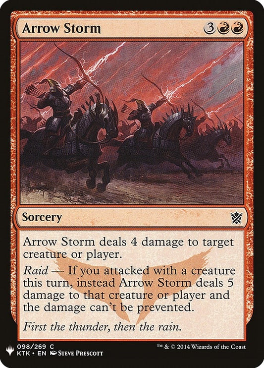 Image for Arrow Storm (98) (The List Reprints) - Magic: The Gathering