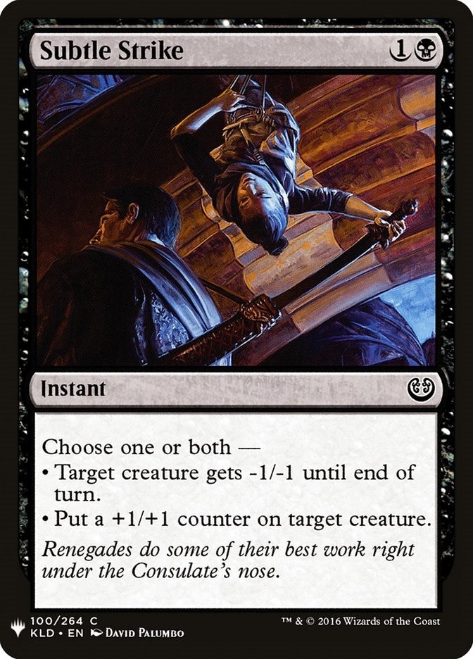 Image for Subtle Strike (100) (The List Reprints) - Magic: The Gathering