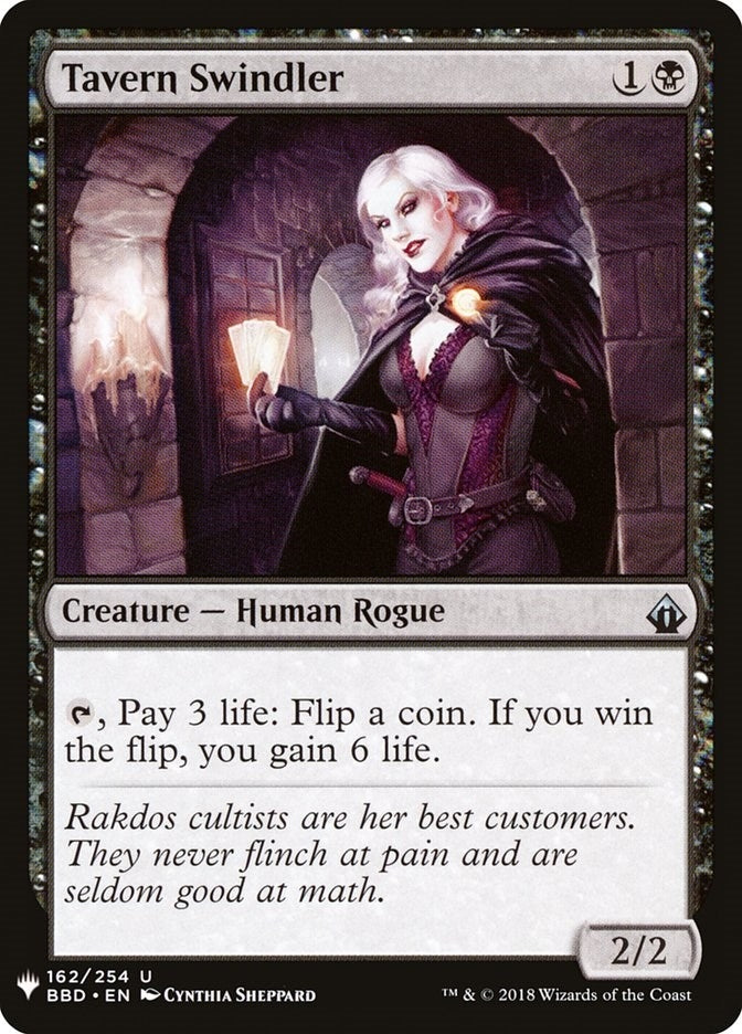 Image for Tavern Swindler (162) (The List Reprints) - Magic: The Gathering