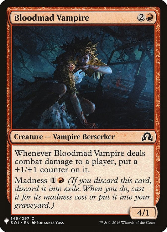 Image for Bloodmad Vampire (146) (The List Reprints) - Magic: The Gathering